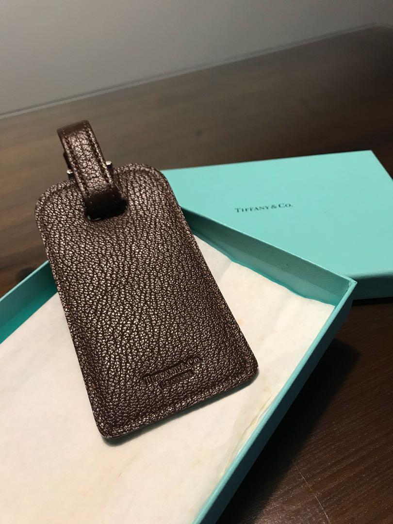 tiffany luggage tag