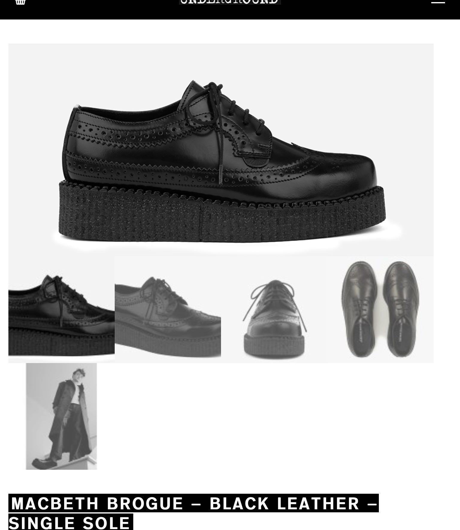 underground platform shoes