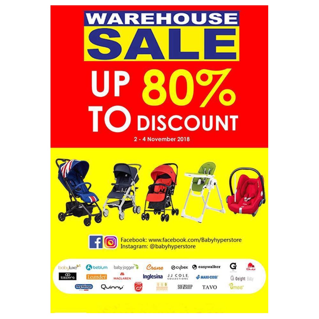 baby warehouse sales