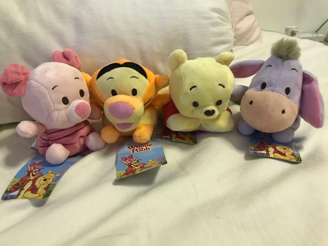 winnie the pooh and friends soft toys