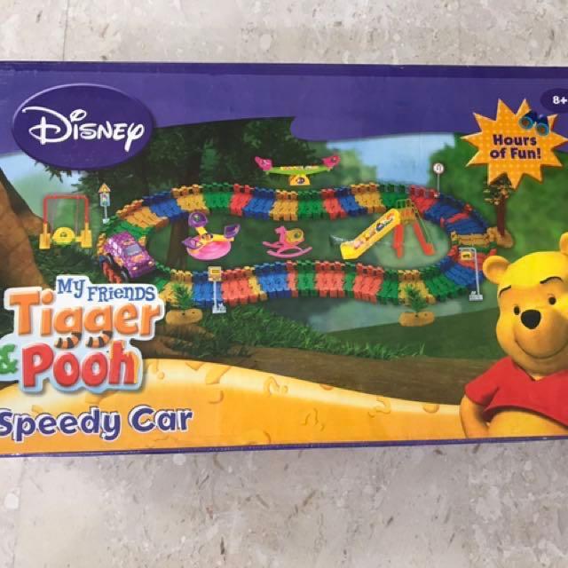 winnie the pooh train set