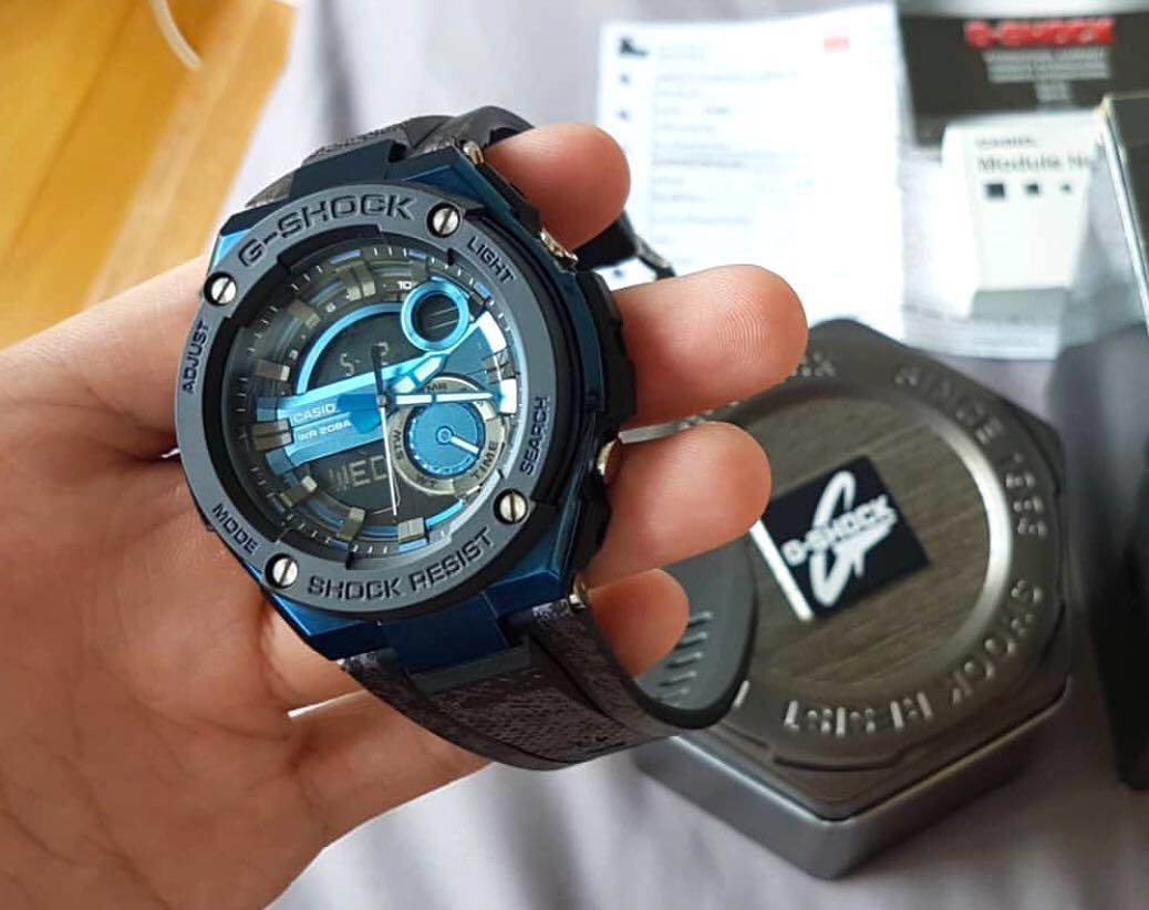G shock new arrivals steel blue