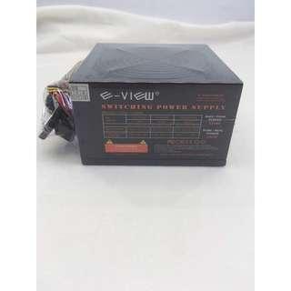 E-view 520W Power suplly PSU for gaming PC / desktop PC