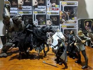 Lord of the Rings action figures lot