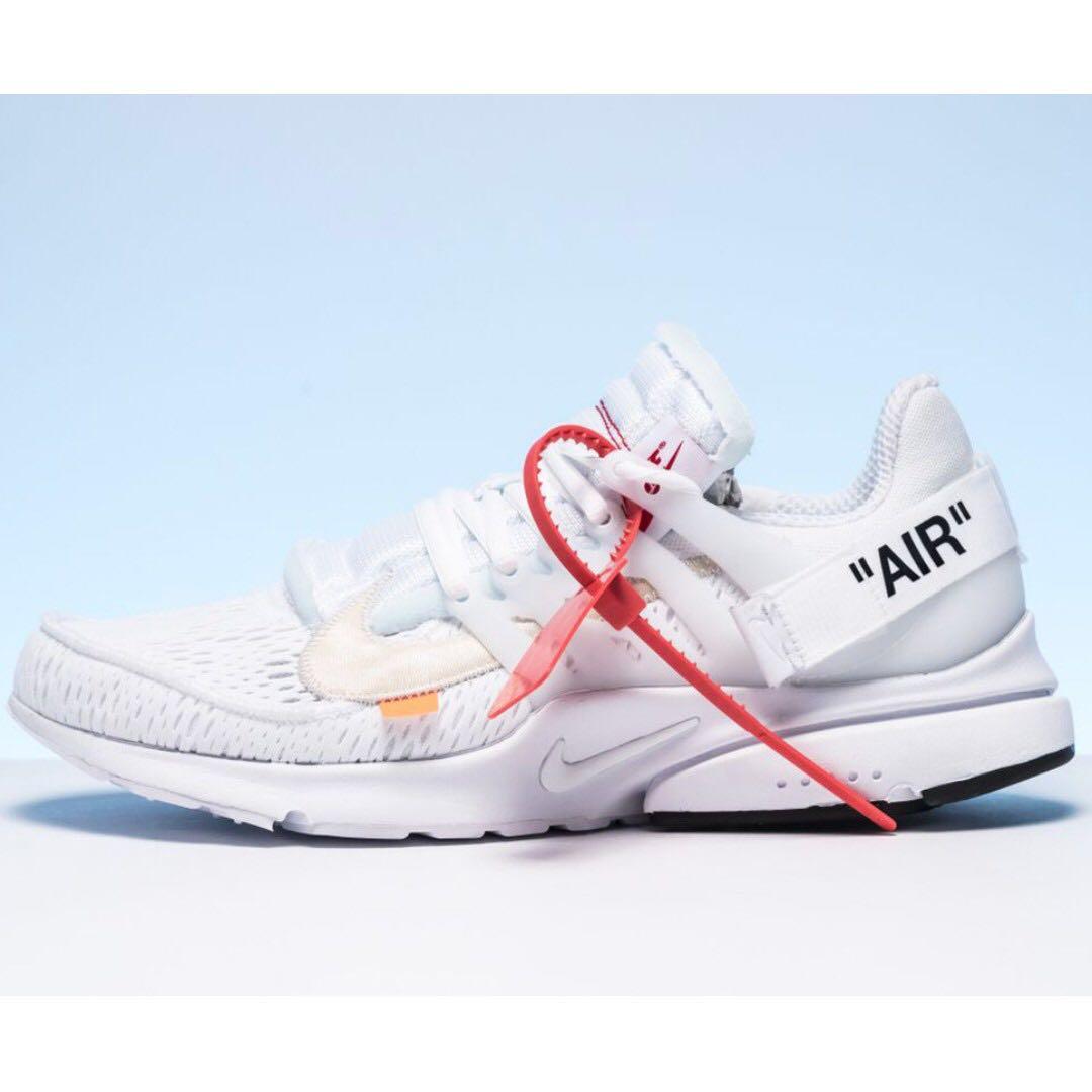 nike presto off white precio