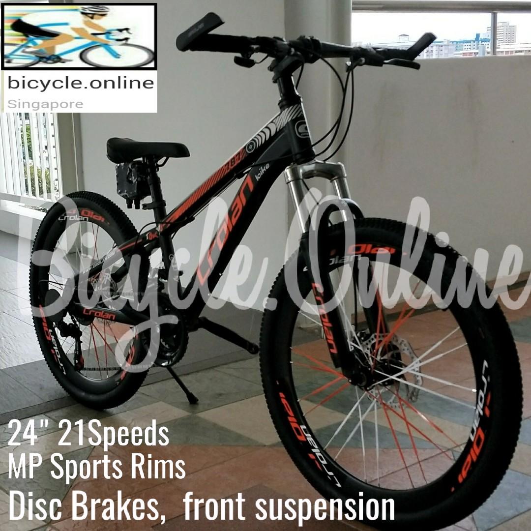 Sold Out 24 21speeds Mtb Mountain Bike Disc Brakes