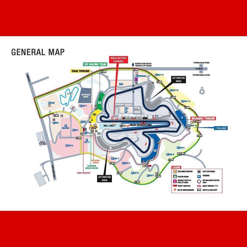 2 x MotoGP Sepang Malaysia G2 Hillstand Tickets!, Tickets & Vouchers