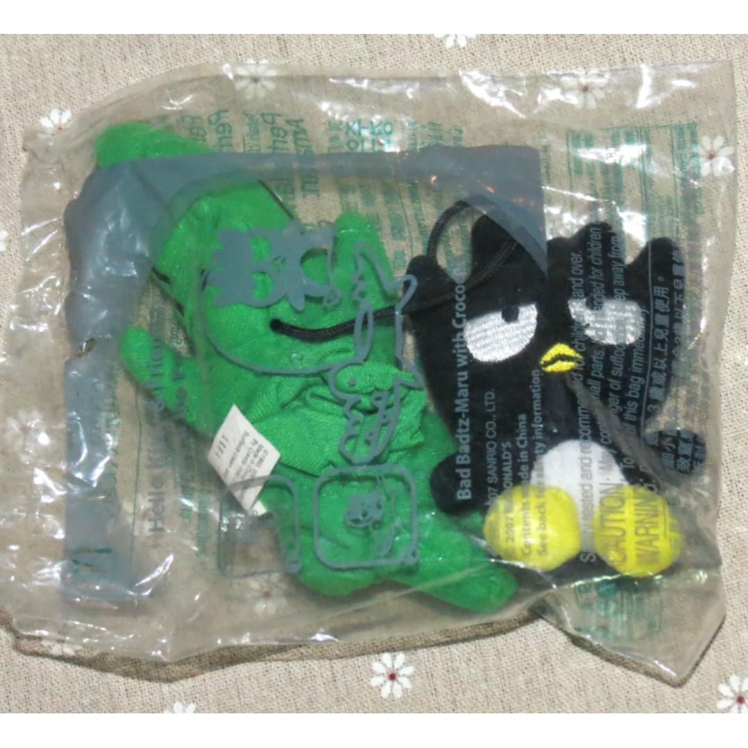麥當勞 三麗鷗家族 Hello Kitty & Friends 香港麥當勞 2007年 酷企鵝 公仔娃娃玩具 收藏品 絕版品