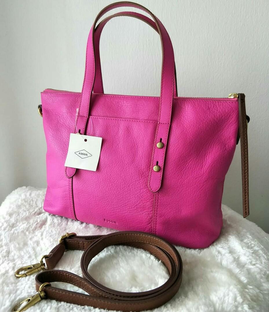 Fossil jenna satchel Women s Fashion Bags Wallets Purses Pouches on Carousell