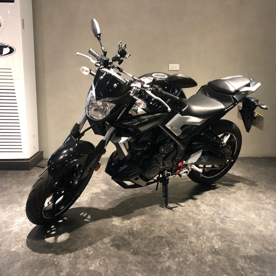 飛翔重機 保固車 0元交車 16 年yamaha 山葉mt 03 300 Mt Mt03 機車黃牌 機車 二手機車在旋轉拍賣