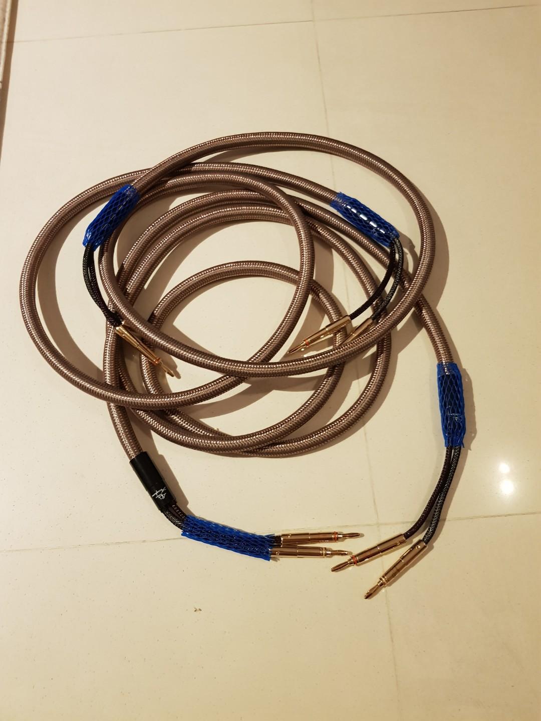 Accuphase Copper Speaker Cable, Audio, Other Audio Equipment on Carousell