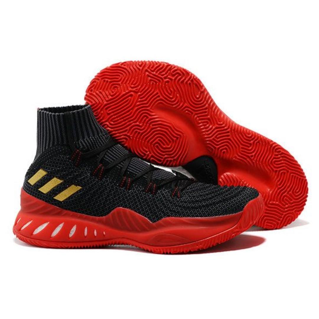 Adidas crazy explosive 2017 black scarlet hotsell