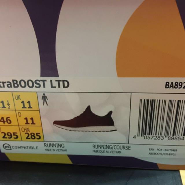 ADIDAS ULTRA BOOST 3.0 LTD BA8924 US11.5 29.5cm