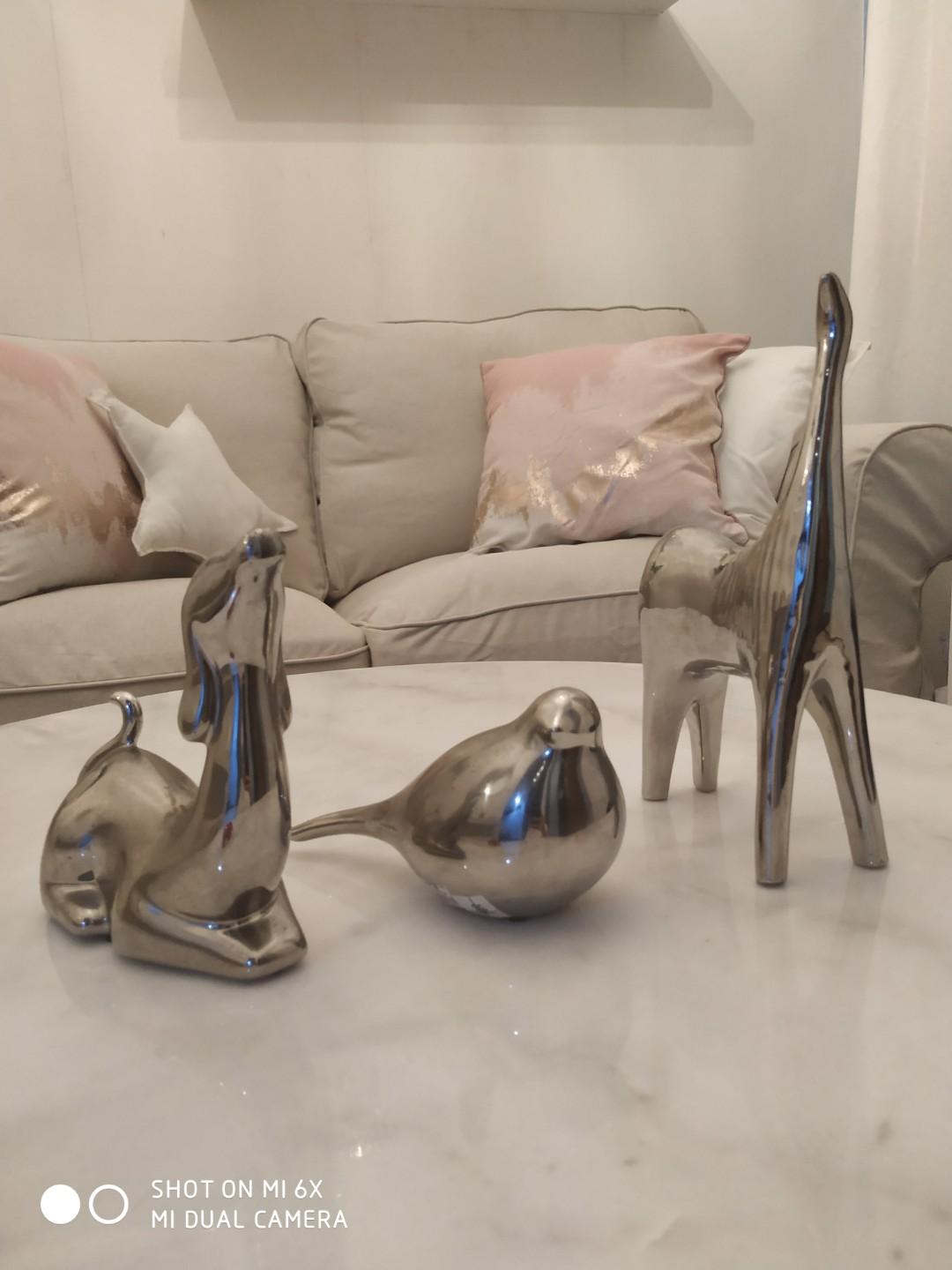 Animal Pajangan Vivere Dpt 3 Item Desain Kerajinan Tangan Barang Aksesoris Kerajinan Di Carousell