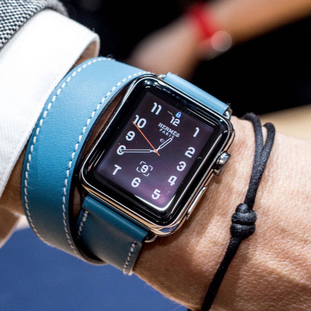 Apple Watch Hermes Band Strap Double Loop
