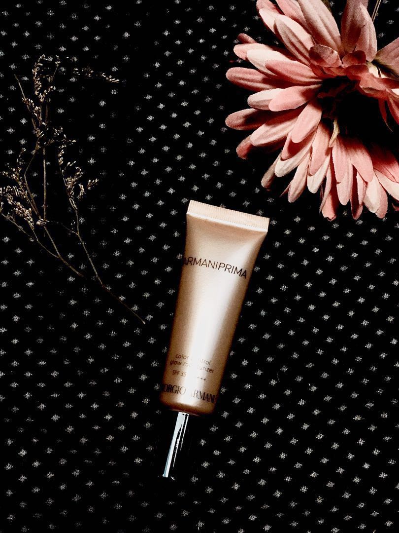 armani prima color control glow moisturizer 1