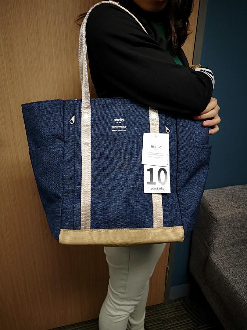 Anello 10 pocket tote bag 2025