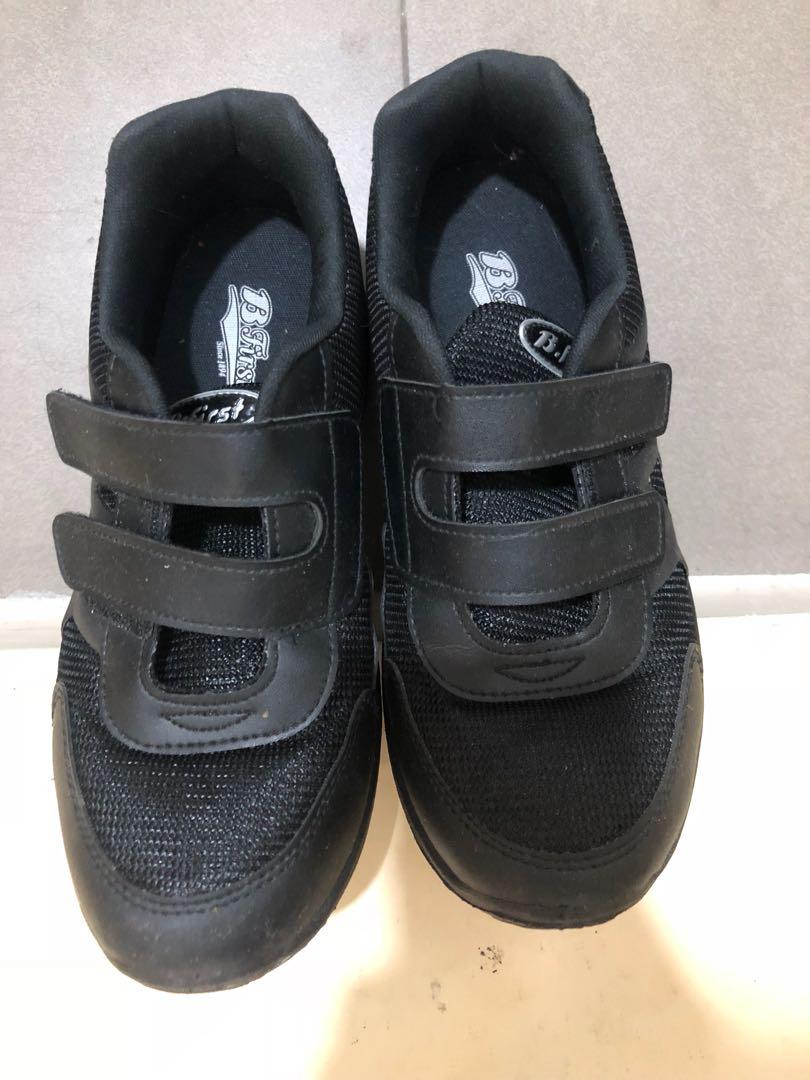 black bata school shoes