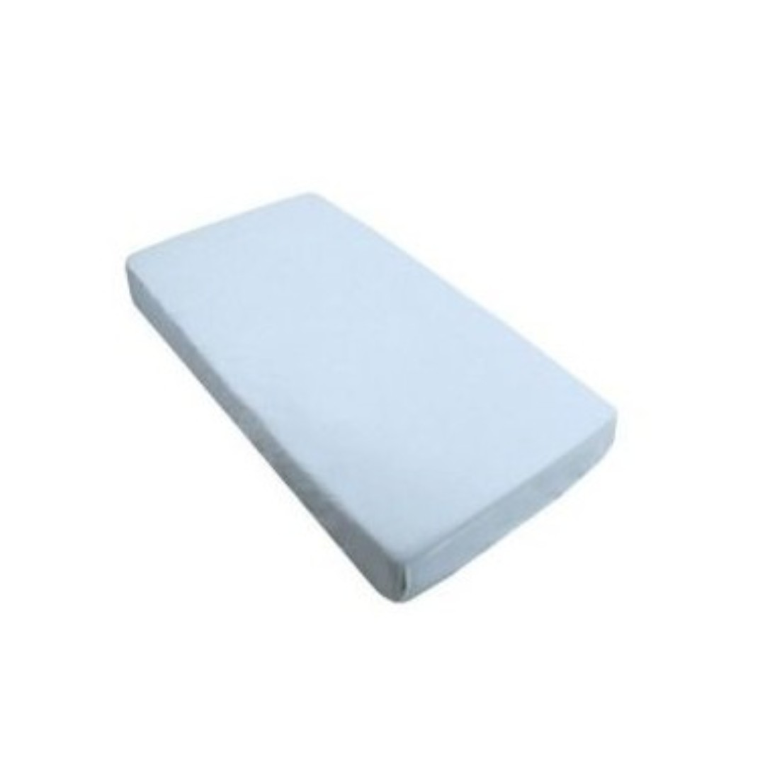 Bebe Bamboo Fitted Crib Sheet Baby Blue Babies Kids Cots