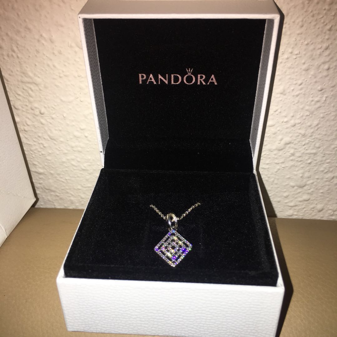 Pandora Geometric Lines(Diamond Shape 
