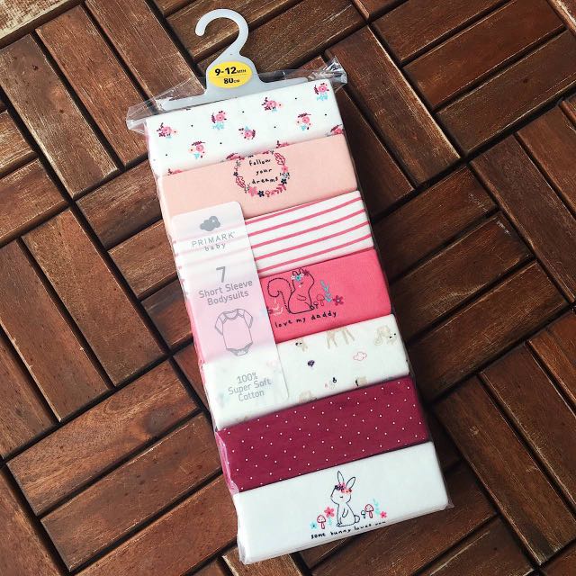 Primark baby bodysuits sale