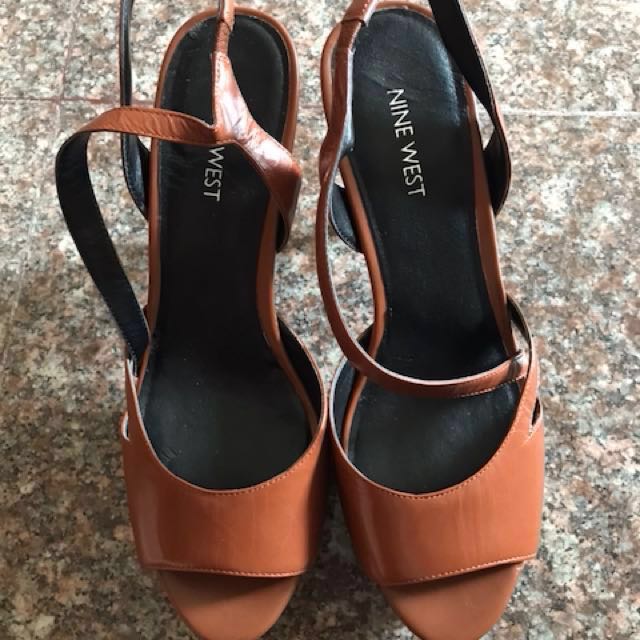 nine west slingback peep toe