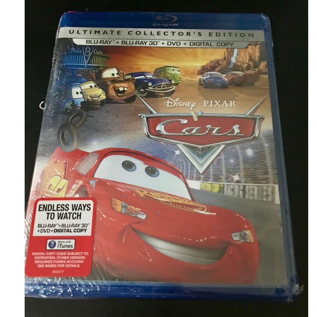 Cars [Ultimate Collector's Edition] [3 Discs] [Includes Digital Copy] [3D]  [Blu-ray/DVD] [Blu-ray/Blu-ray 3D/DVD] [2006] - Best Buy