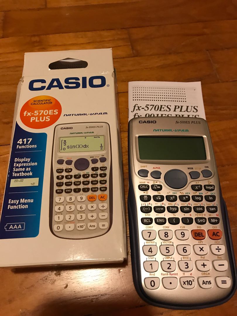 Casio Scientific Calculator Fx 570es Plus - 