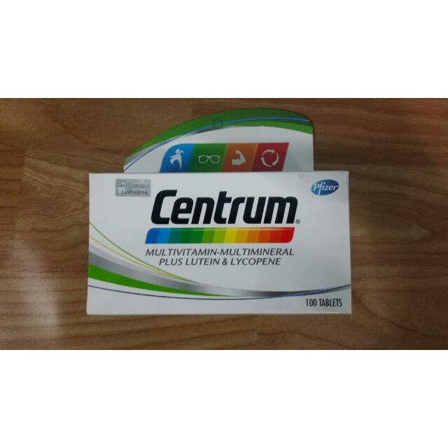 Centrum Multivitamins 100 Tablets Health Beauty Bath Body On Carousell