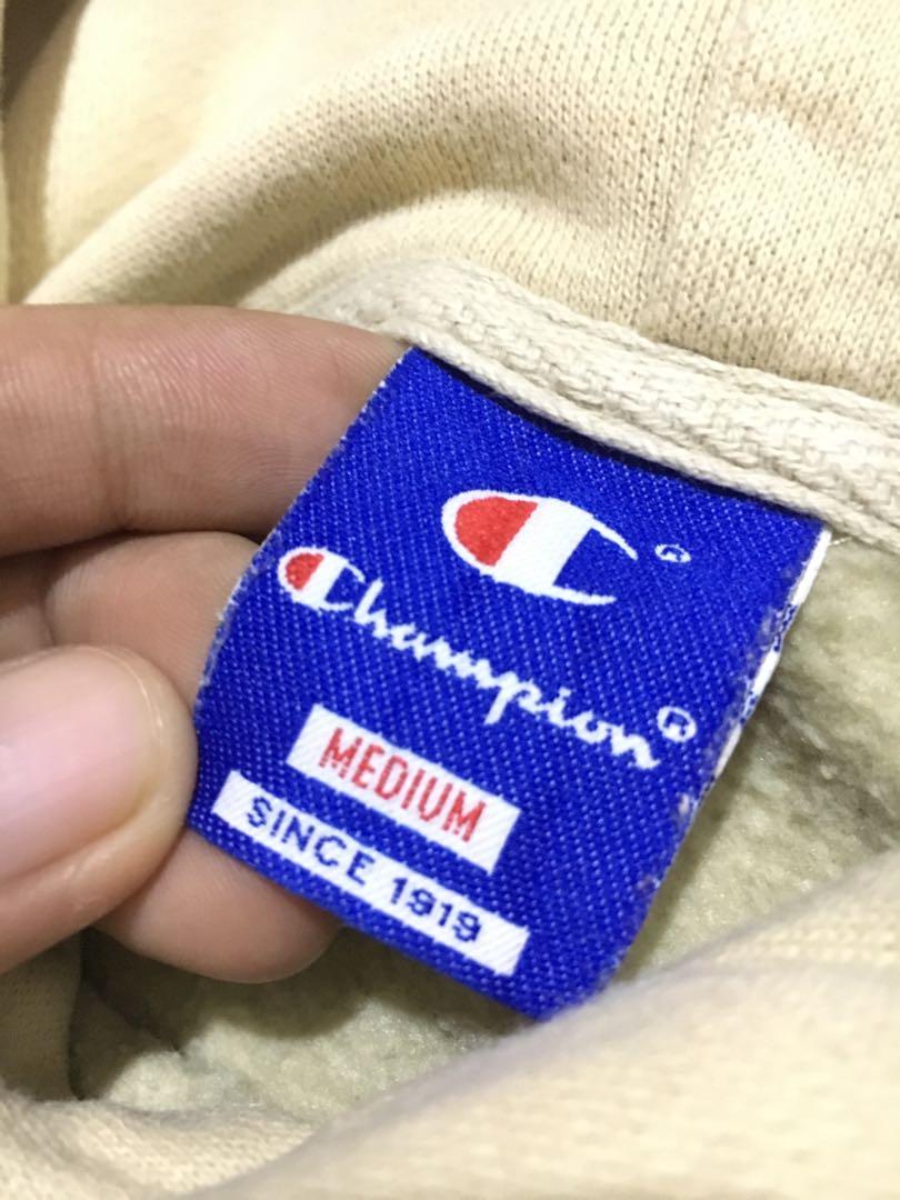 Champion sweater cream 2018 sale