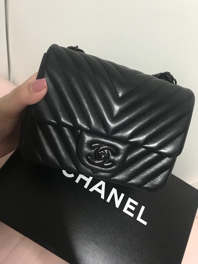 chanel so black mini