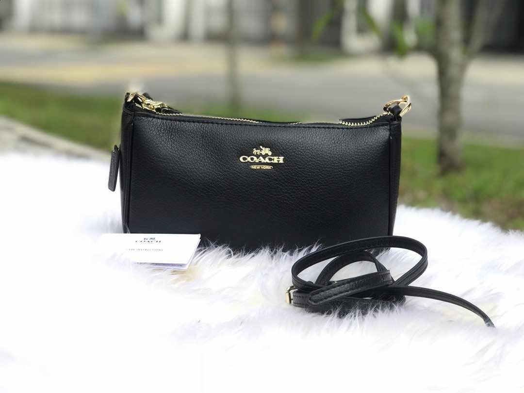Coach pebble leather crossbody hot sale