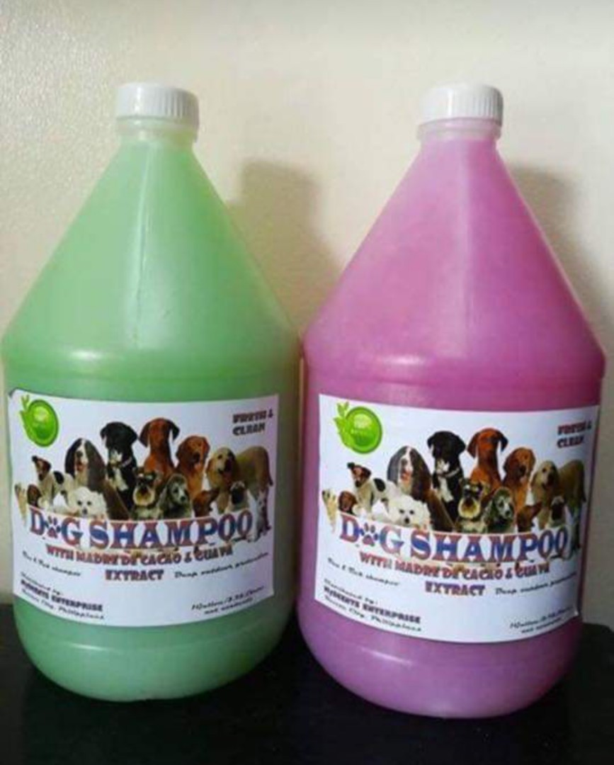 Dog shampoo with madre de cacao discount