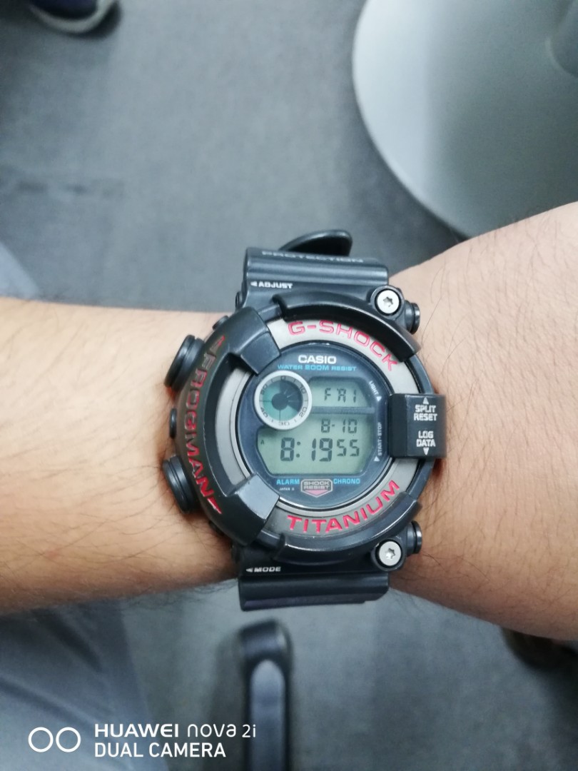 G SHOCK Frogman vintage ingin dilepaskan Men s Fashion Watches