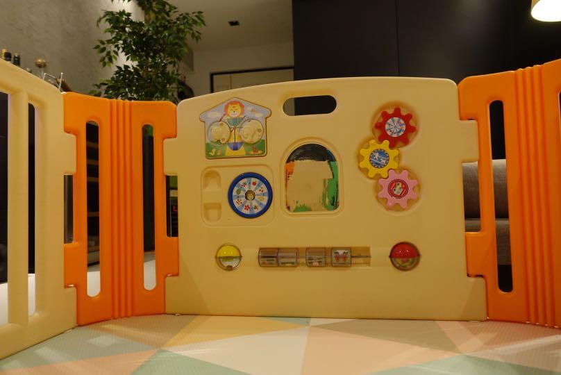 Haenim 6 Panel Play Yard, Babies & Kids, Infant Playtime on Carousell
