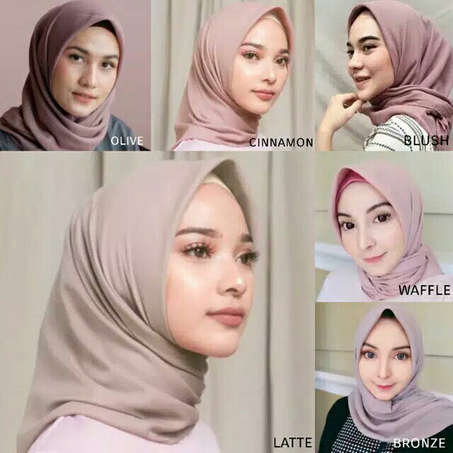 Hijab Bella Square Womens Fashion Muslim Fashion Others On Carousell