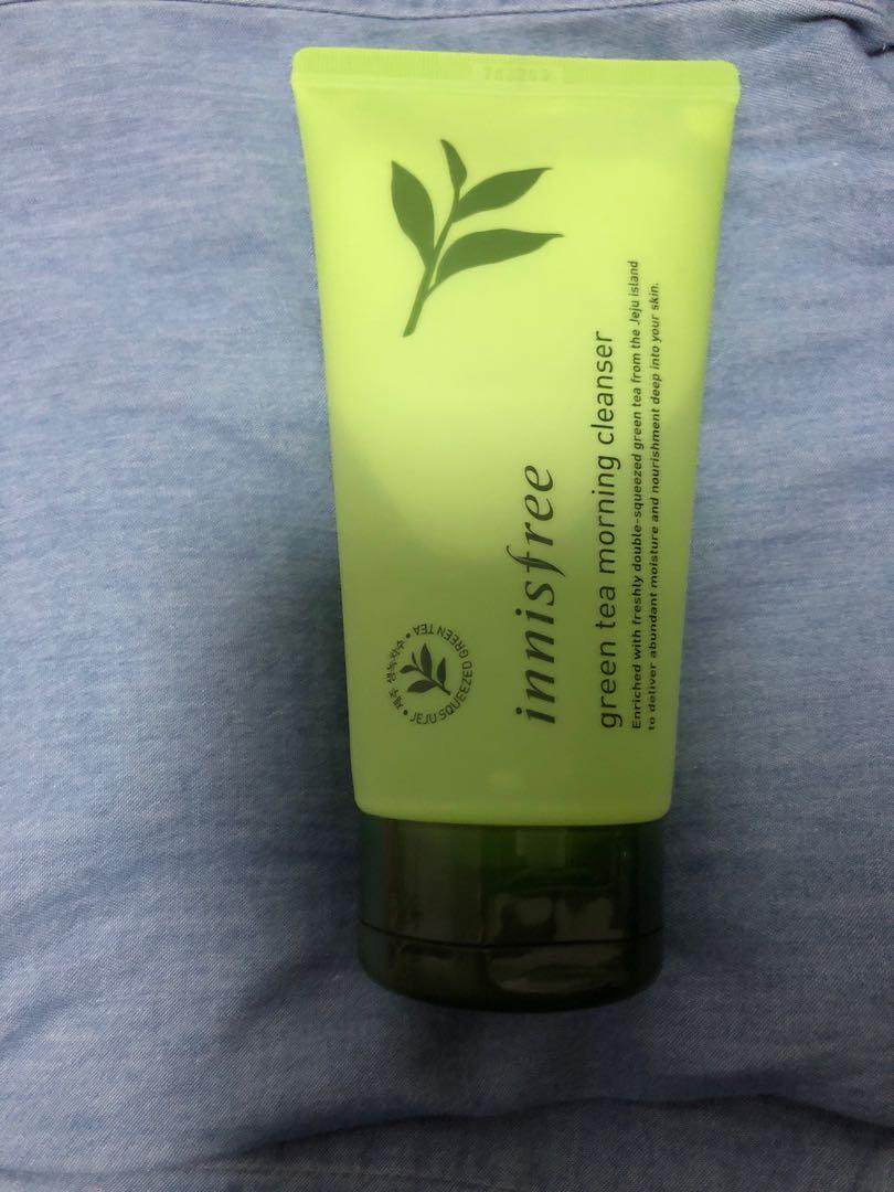 green tea morning cleanser