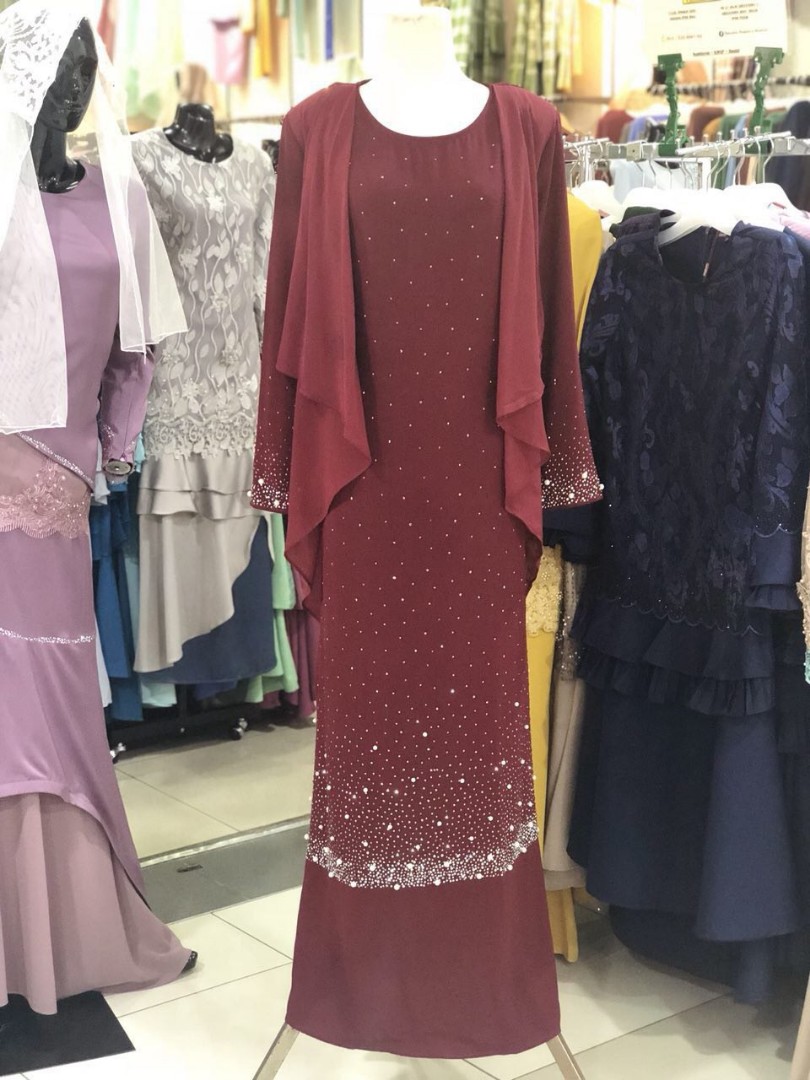  Jubah  Cardigan Muslimah Fashion Dresses on Carousell