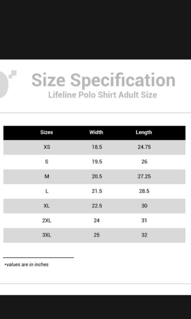 Lifeline Polo shirt, Men's Fashion, Tops & Sets, Tshirts & Polo Shirts ...