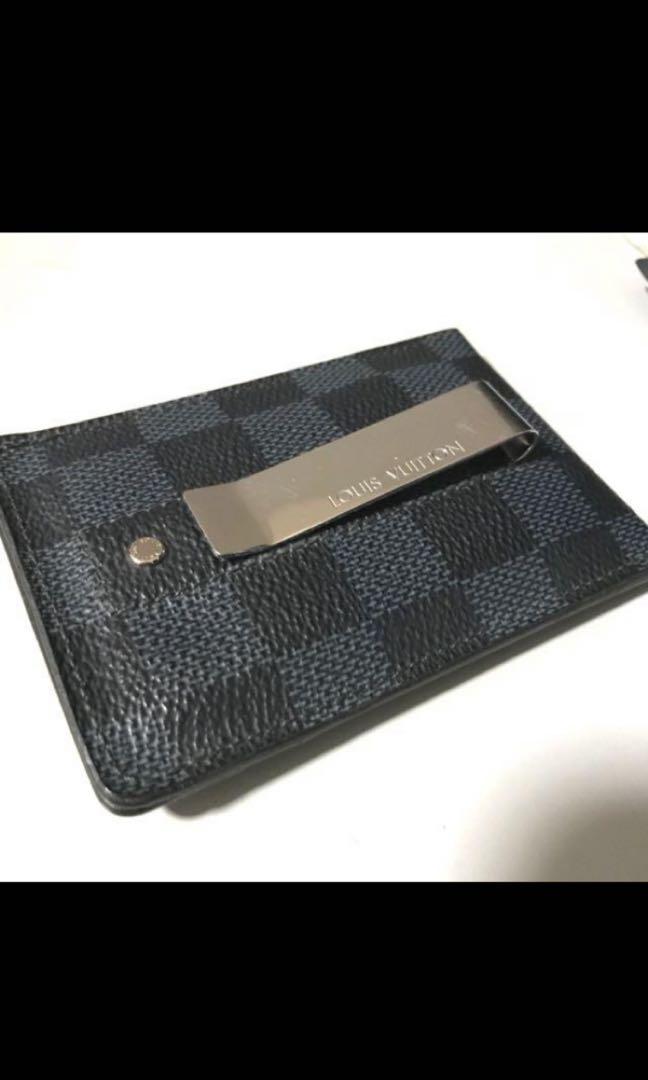 Louis Vuitton N61000 Wallet Portefeuille Pance Money Clip Damier