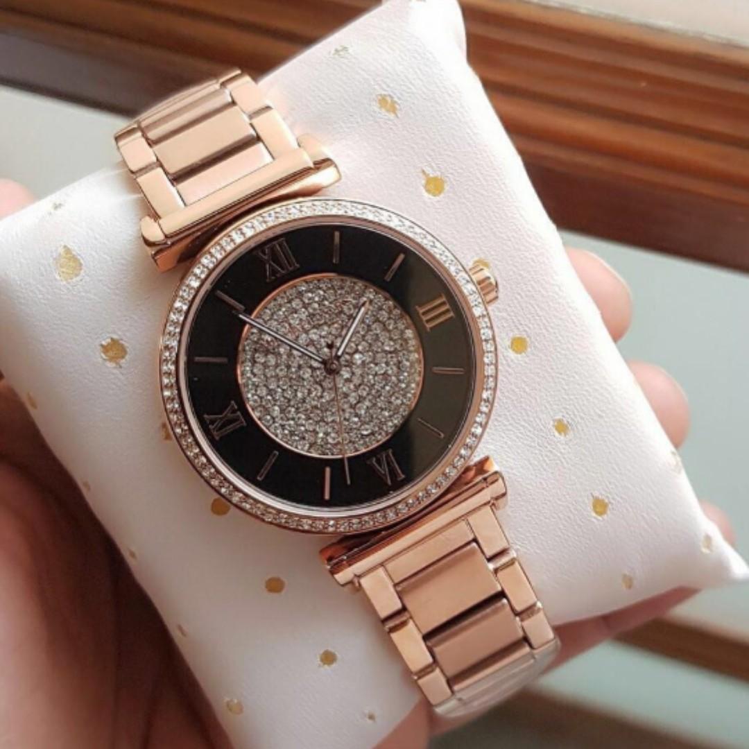 michael kors catlin rose gold watch