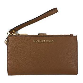 michael kors jet set travel double zip wallet