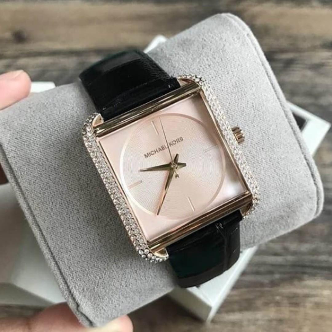 Michael Kors Lake Rose Gold tone Glitz Women s Watch MK2611