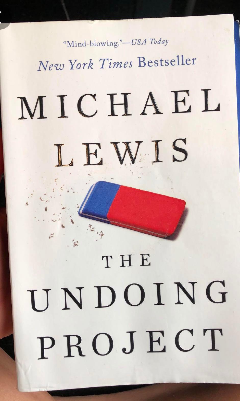 Michael Lewis The Undoing Project Books Stationery Non Fiction On Carousell