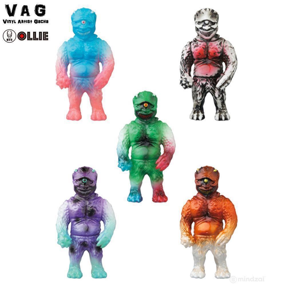 Mutant Vinyl Hardcore MVH VAG set of 5 sofubi, Hobbies & Toys