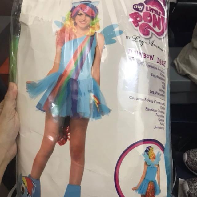 My Little Pony adult costume (Category: Traditional & Ethnic wear) located in Pasig City. Submitted by lalaandkiki (Listing ID 131940073, Image 1). Description: Small size #halloween #halloweencostume with wig .