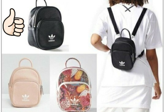 mini branded backpack