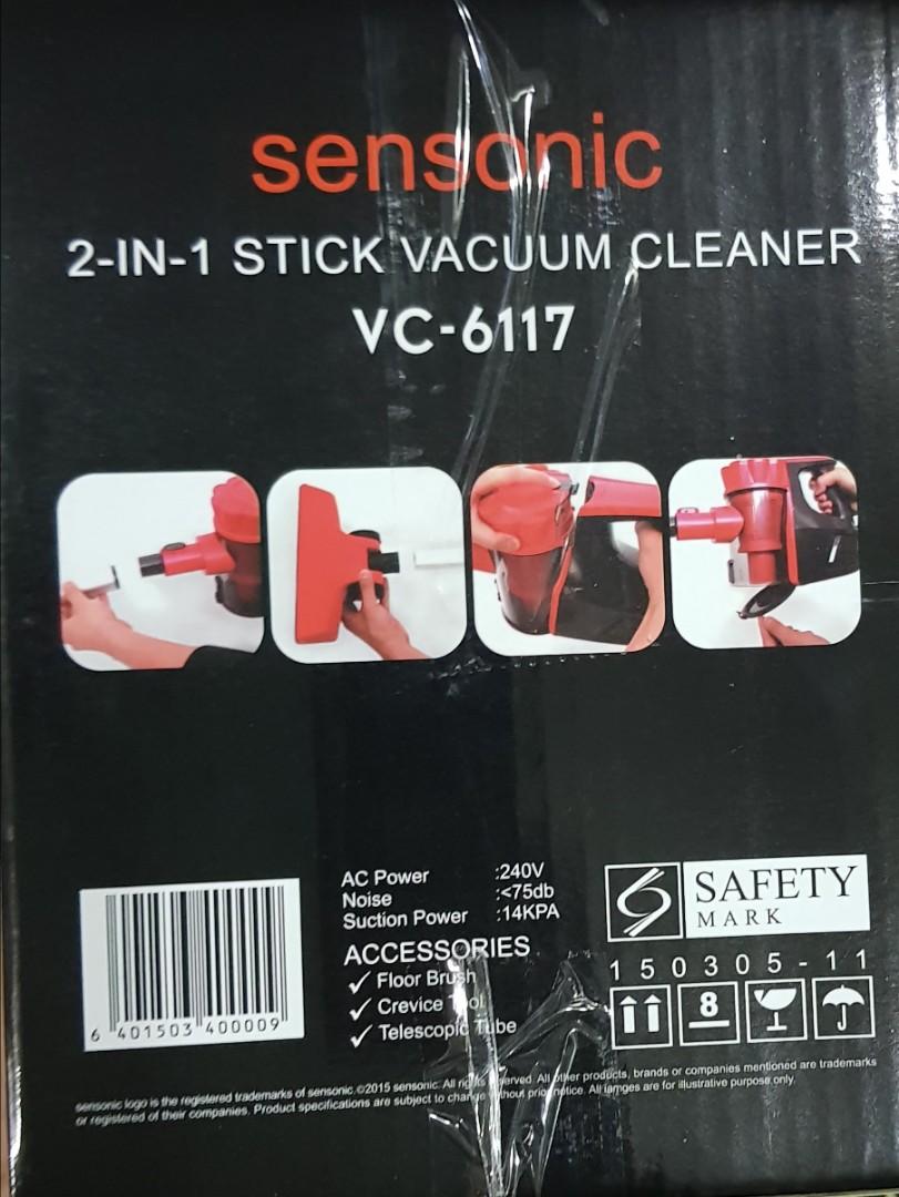 New Cheap Sensonic Stick Vacuum Cleaner, TV & Home Appliances, Vacuum