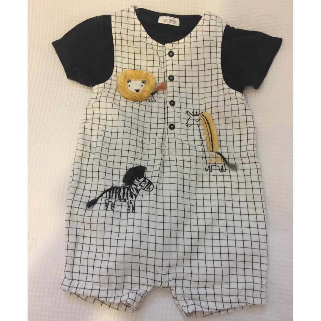 Reserved Next Uk Baby Boy Beautiful Dungaree Set 9 12 Months