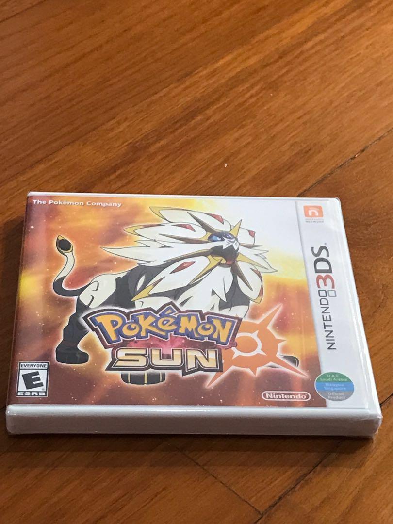 pokemon sun cartridge